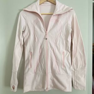 Lululemon light pink Zip-up